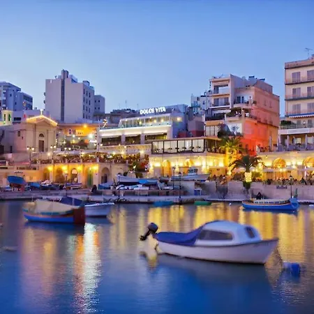 Lovely Seaview Two Bedroom Unit In Tas-sliema Апартаменты Слима